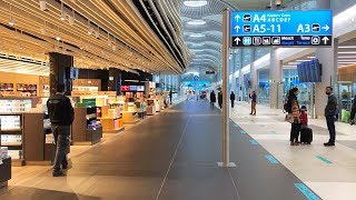 Istanbul Airport International Terminal Tour [upl. by Aramot]