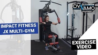 Home Gym JX Exercise Demo  Dynamo Fitness Equipment [upl. by Otcefrep]