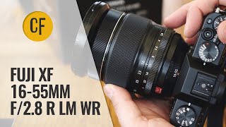 Fuji XF 1655mm f28 R LM WR lens review with samples [upl. by Epilif]