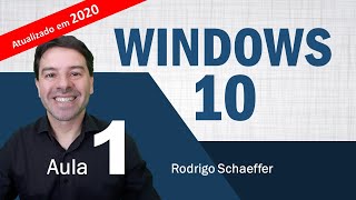 Windows 10 para concursos 2020  Aula 1 de informática [upl. by Ellerehs650]