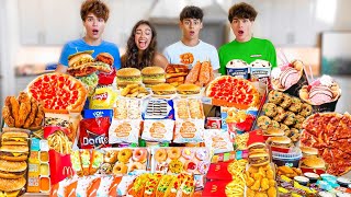 EATING 100000 CALORIES IN 24 HOURS CHALLENGE [upl. by Ragucci]