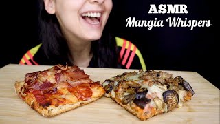 ASMR  EATING PIZZA  MUKBANG WHISPER  MANGIA WHISPERS 먹방 [upl. by Nuawed]