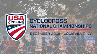 2018 USA Cycling Cyclocross National Championships 182  Sunday [upl. by Samella]