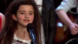 Angelina Jordan performs acapella audition to semi final part 5 [upl. by Crystie]