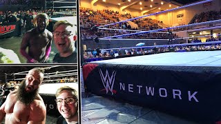 WWE Live Knoxville TN 11820 FRONT ROW Meeting Kofi Kingston and Braun Strowman VLOG [upl. by Eruza]