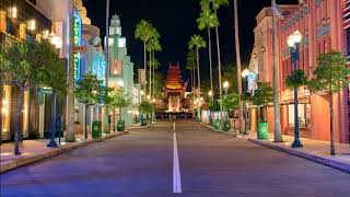 Hollywood Boulevard  Full Source Audio Loop  Disneys Hollywood Studios [upl. by Wirth]