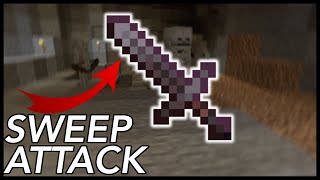 How To SWEEP ATTACK In Minecraft [upl. by Htor]