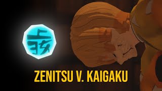 Zenitsu vs Kaigaku  Full Fight  Fan Animation [upl. by Carolus]