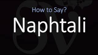 How to Pronounce Naphtali CORRECTLY [upl. by Bej779]