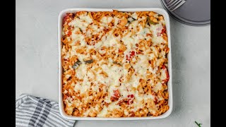 Vegetable Pasta Bake Vegetarian Pasta Recipe [upl. by Eille268]