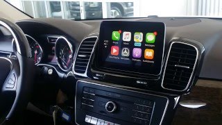 How Apple CarPlay Works in a MercedesBenz GLE350 [upl. by Annoda777]