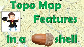 Topographic maps physical features shortened [upl. by Starr]