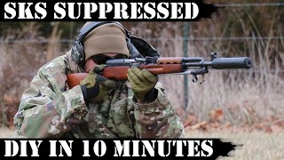 SKS Suppressed  Do it yourself in 10 minutes [upl. by Verene]