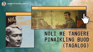 NOLI ME TANGERE SUMMARY Tagalog [upl. by Jeanelle]