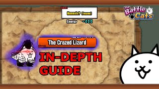 How to Beat Crazed Lizard EASILY  The Battle Cats [upl. by Yduj]