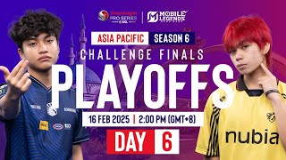 🔴 FIL AP MLBB  Snapdragon Mobile Challenge Playoffs  Season 6  Day 6 [upl. by Aehr448]