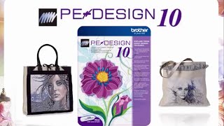 Brother PEDESIGN® 10 Software Overview [upl. by Yarised]