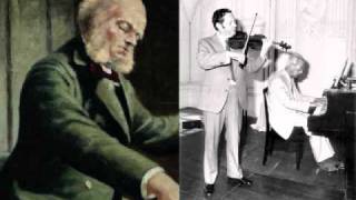 César Franck Violin Sonata 12  Arthur Grumiaux amp István Hajdu [upl. by Keele]