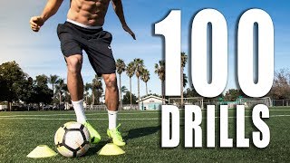 100 Individual Soccer Training Drills [upl. by Egbert144]