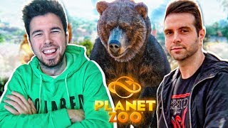 WIGETTA EN PLANET ZOO  OSOS Y CARACOLES GIGANTES [upl. by Aicitan]