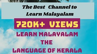 LEARN MALAYALAM LANGUAGEINTRO BASIC WORDS ampPHRASESENGLISH TUTORIAL [upl. by Eicart]