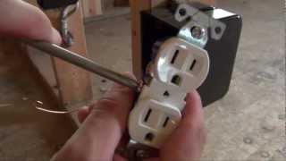 How to Install an Electrical Outlet [upl. by Haroldson916]