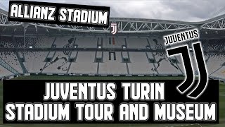 Juventus Turin Stadium Tour amp Museum  Allianz Stadium Turin 2019 [upl. by Ecurb]